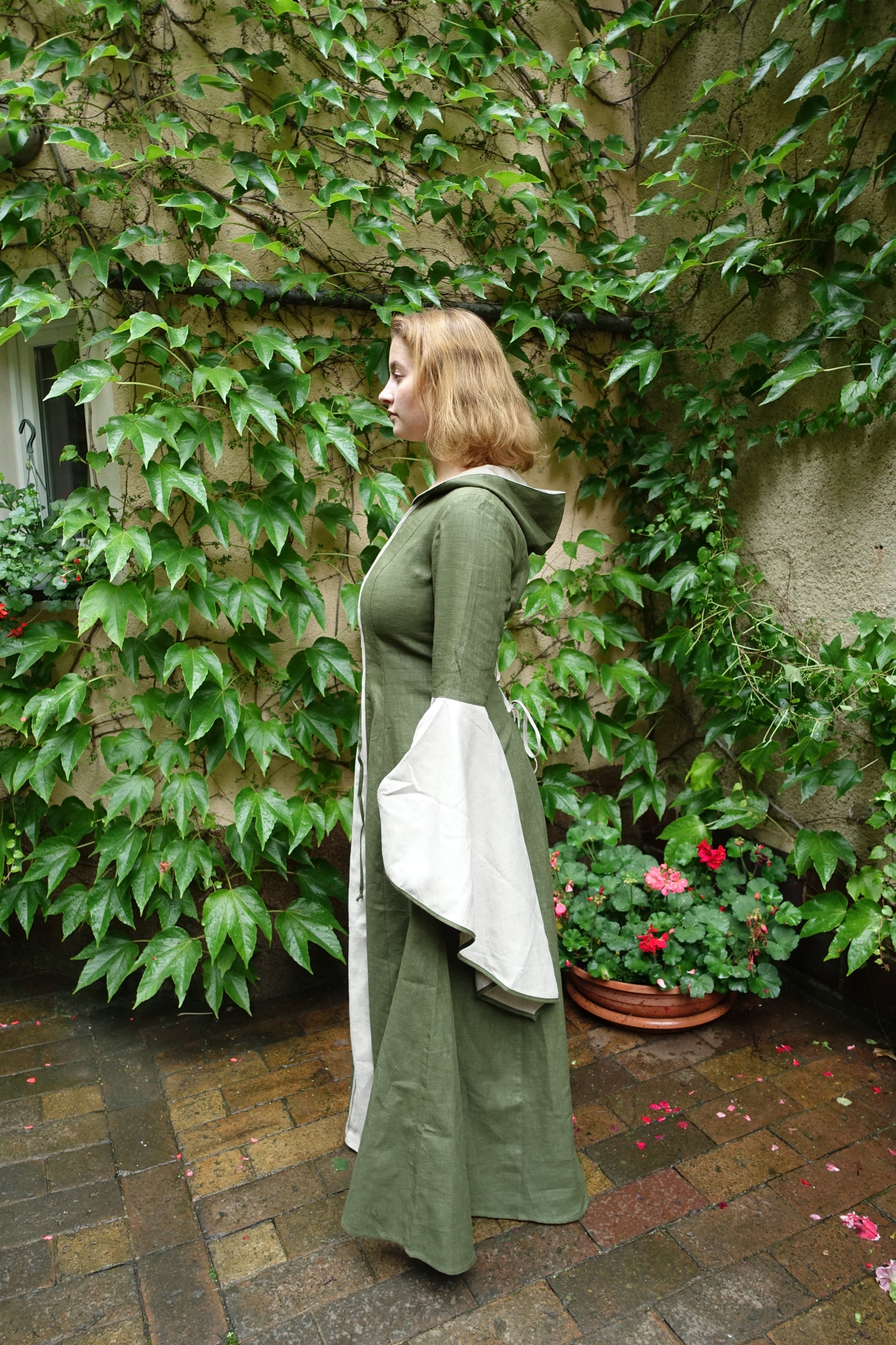 Blaudruck Greiz Kleid Maja