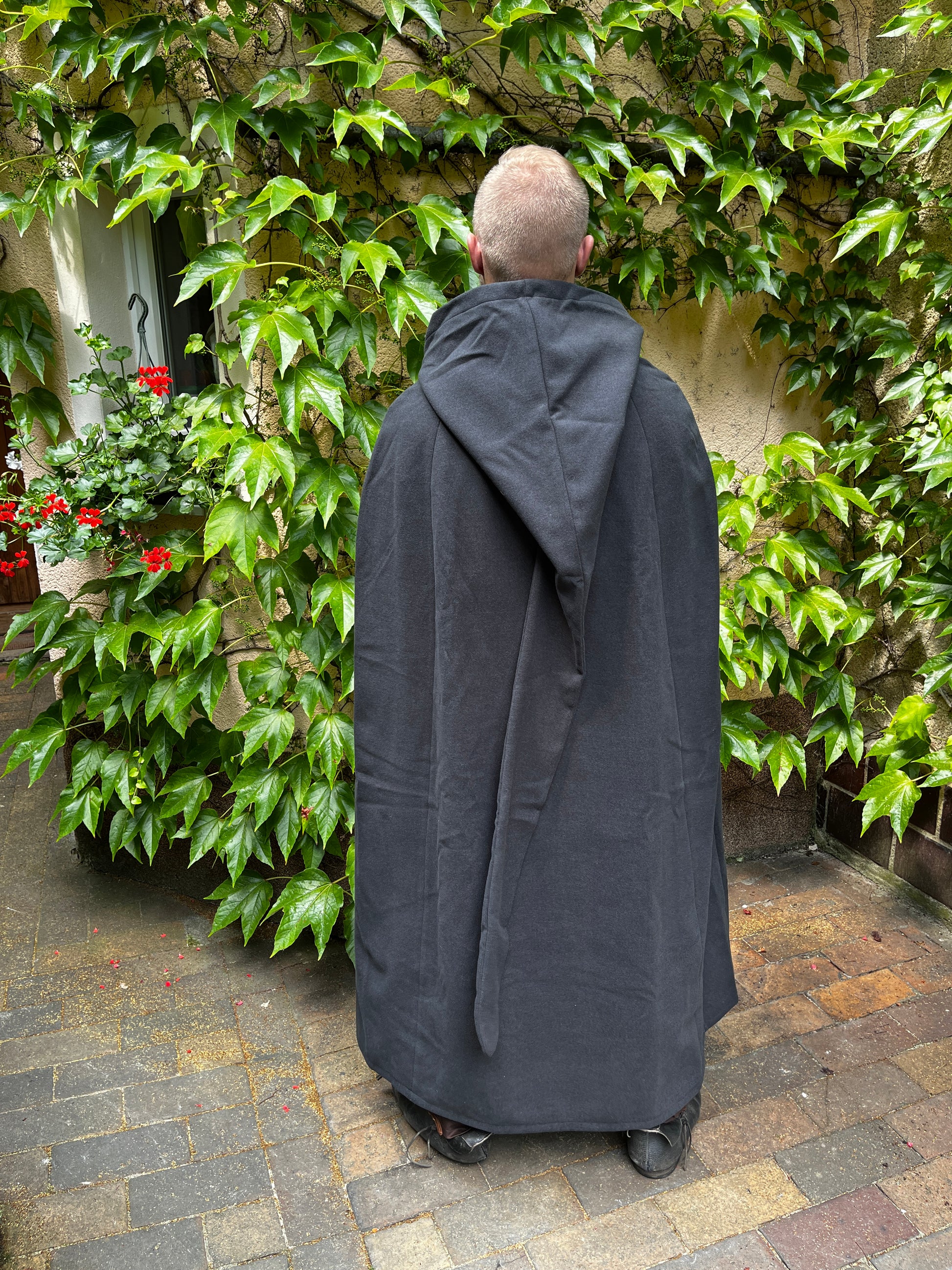 Blaudruck Greiz Umhang Coletta