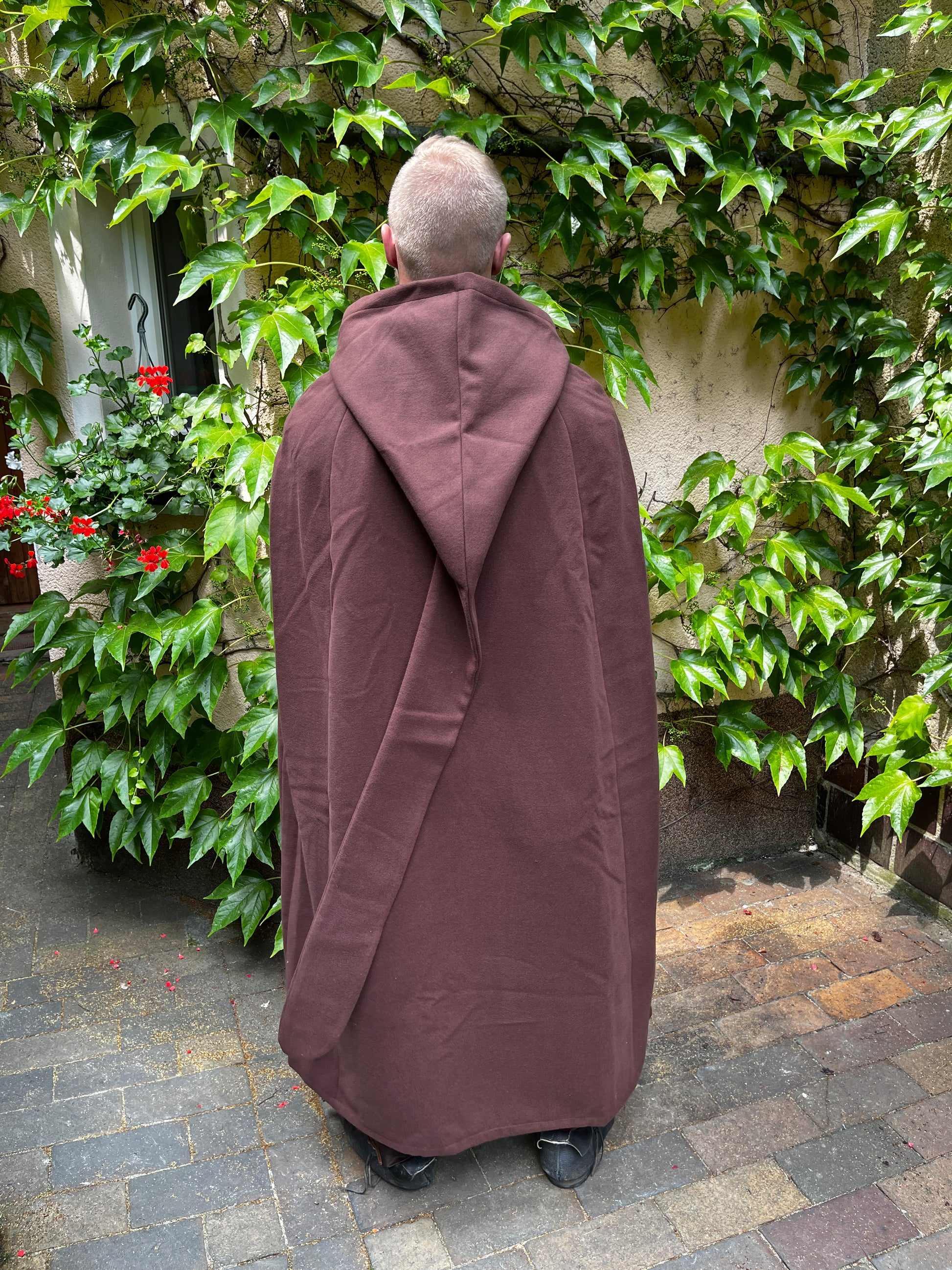 Blaudruck Greiz Umhang Coletta