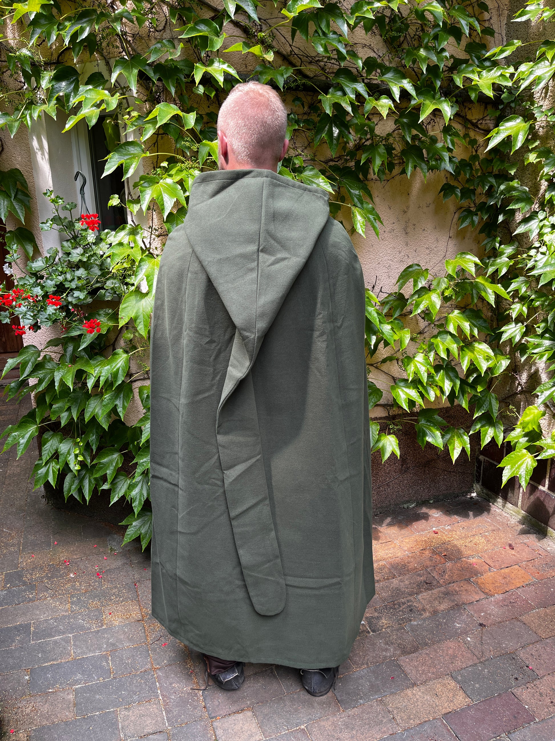 Blaudruck Greiz Umhang Coletta