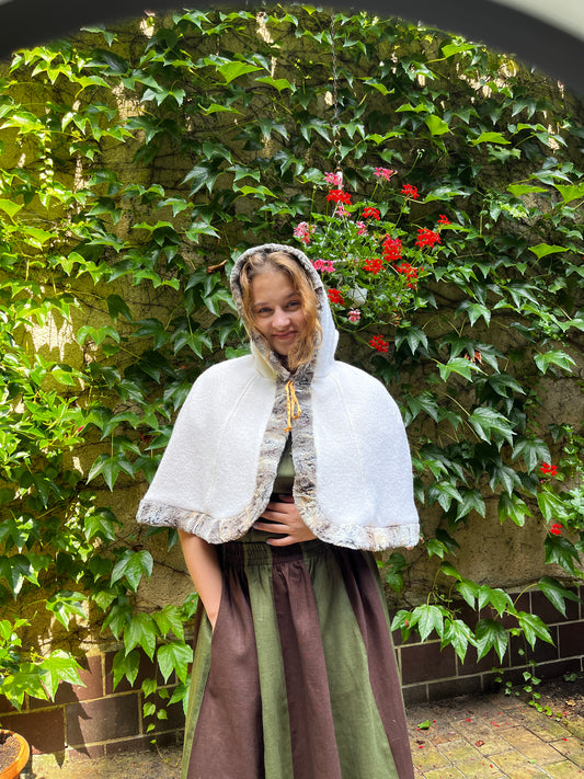 Blaudruck Greiz Damengugel Petrissa