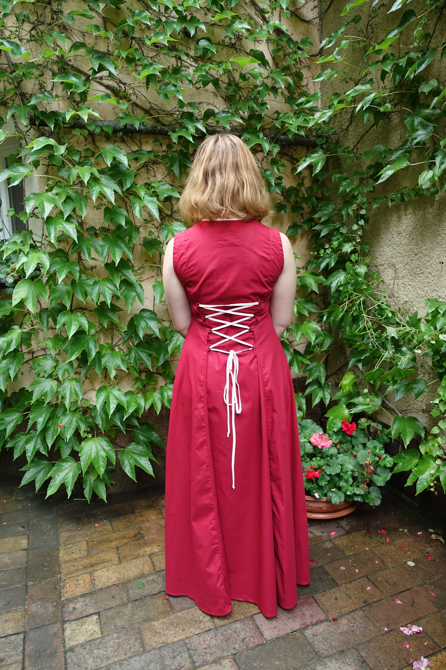 Blaudruck Greiz Kleid Ari