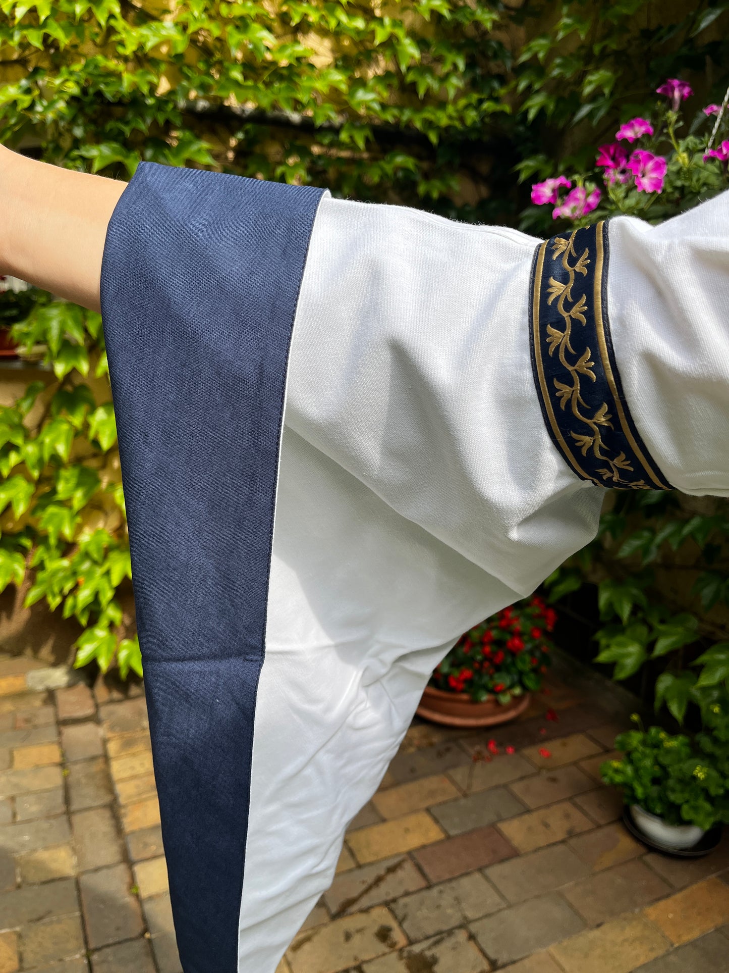 Blaudruck Greiz Ruth blau