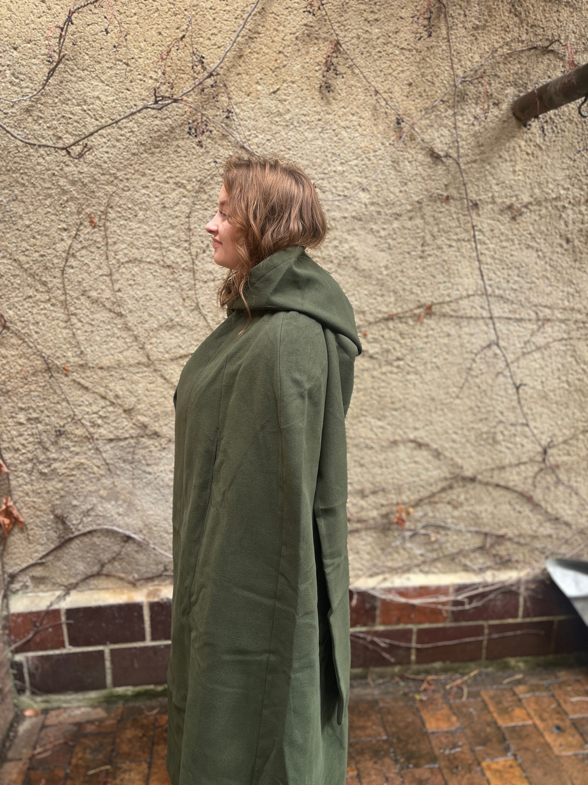 Blaudruck Greiz Umhang Coletta