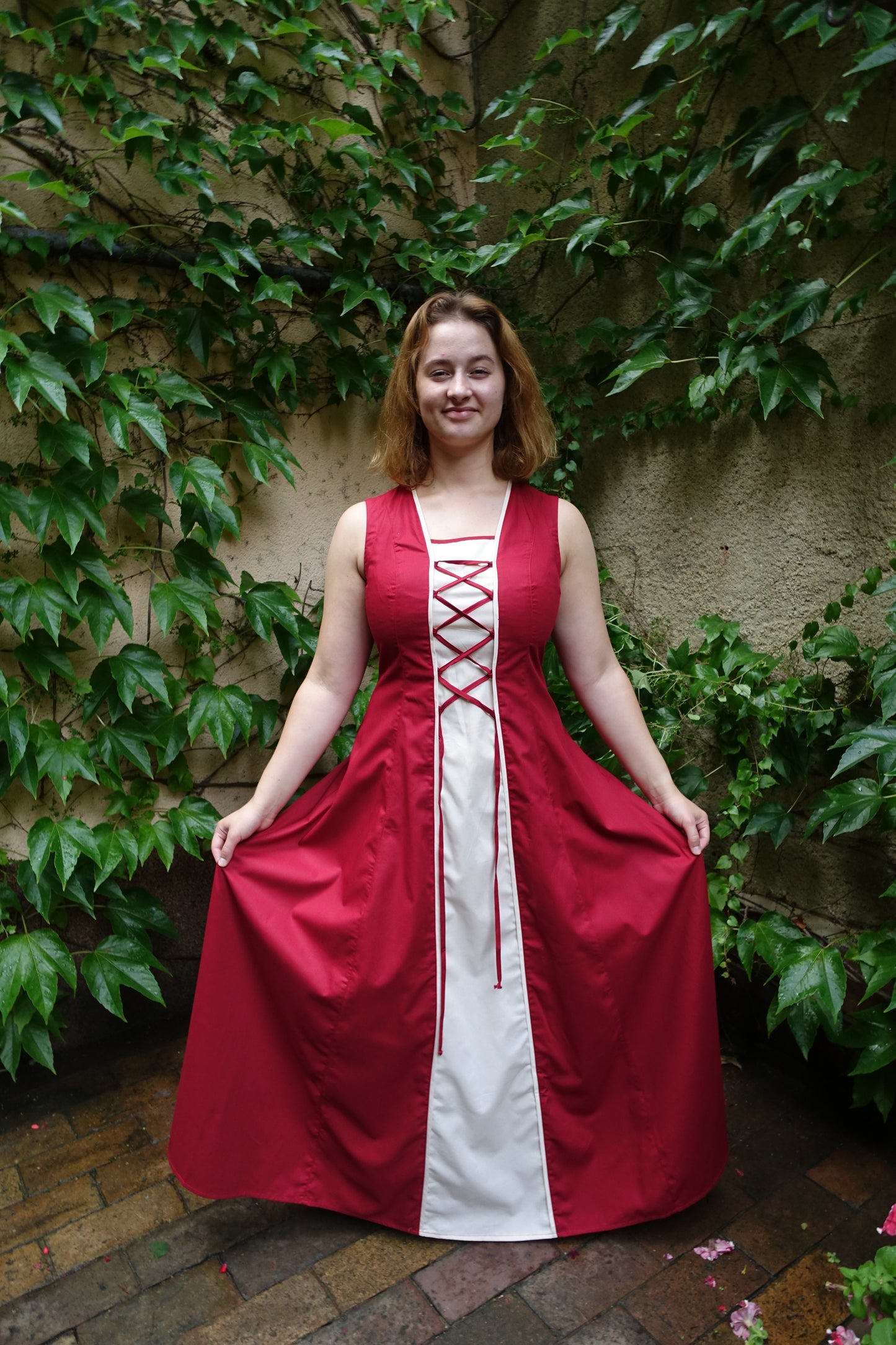 Blaudruck Greiz Kleid Ari