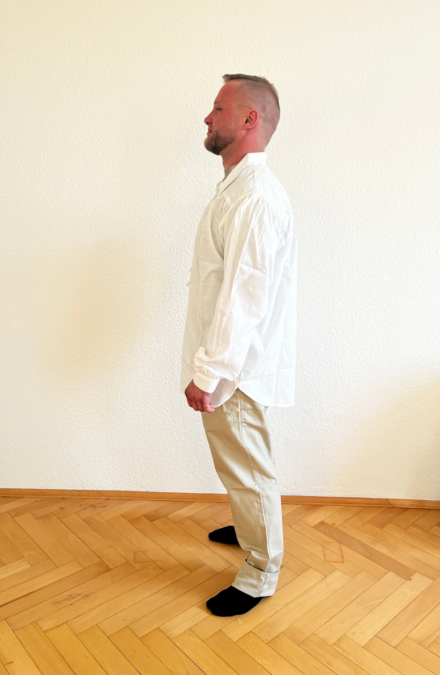 Blaudruck Greiz Hose Urban Baumwolle