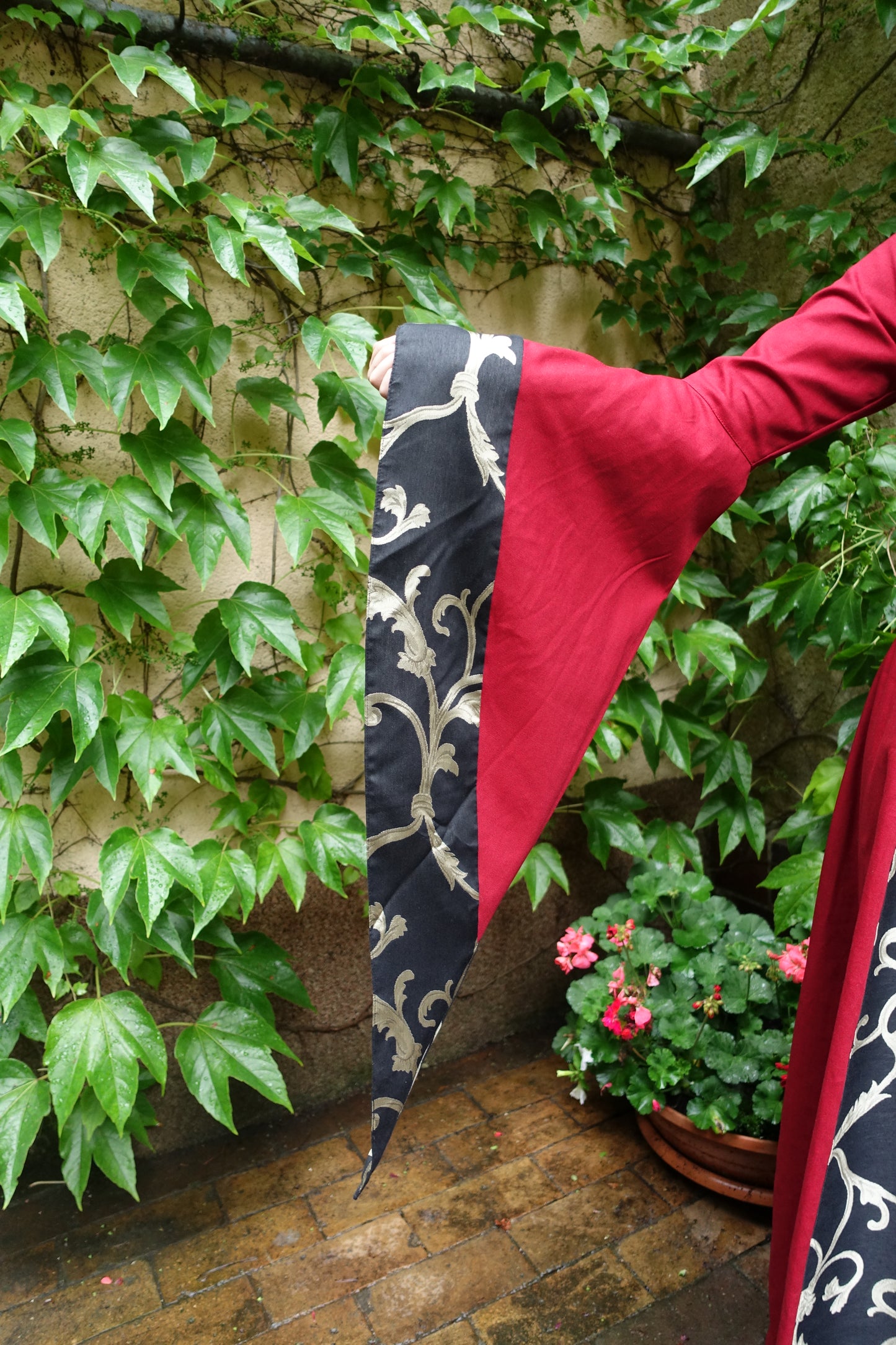 Blaudruck Greiz Kleid Barbara
