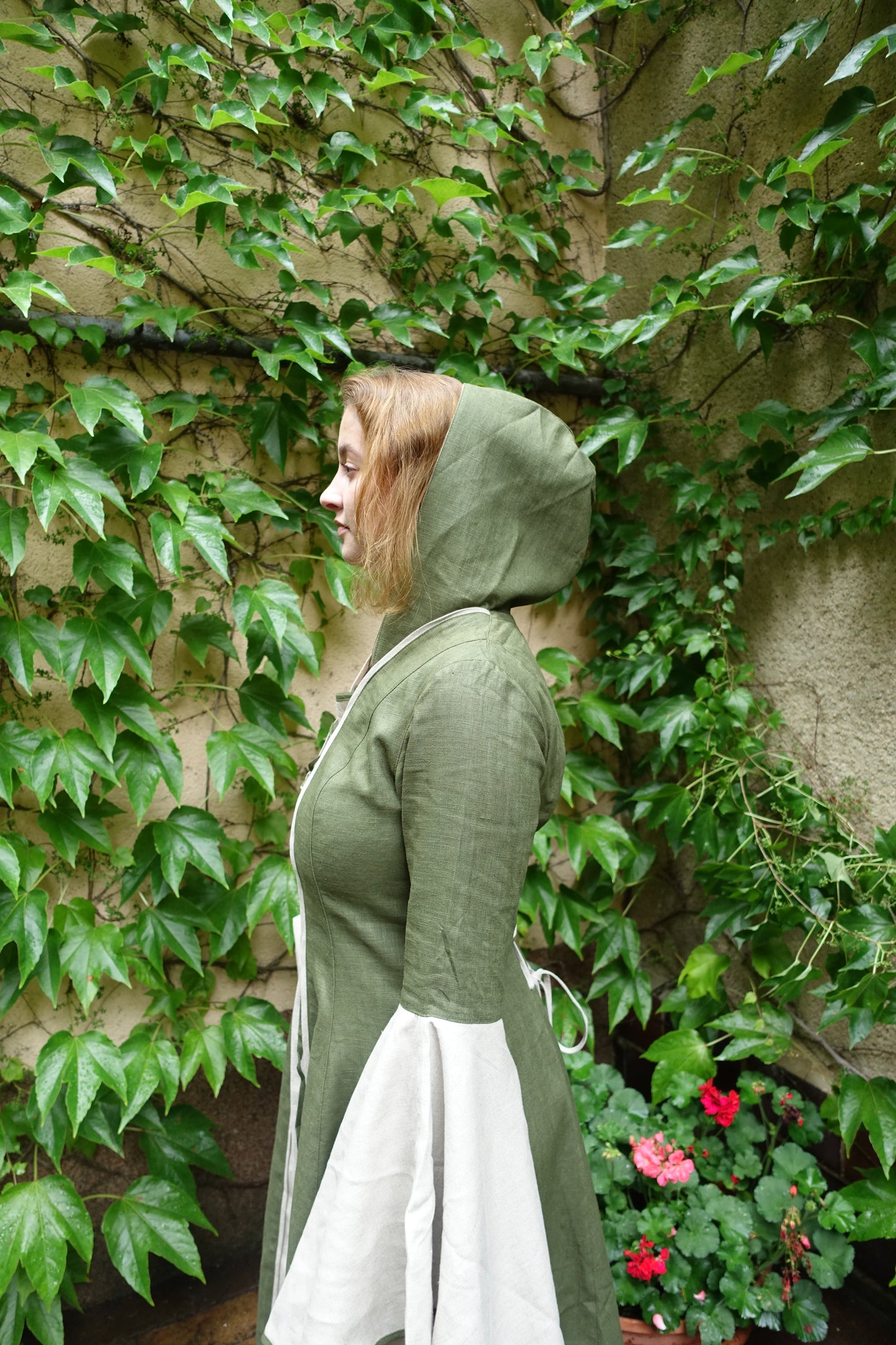 Blaudruck Greiz Kleid Maja