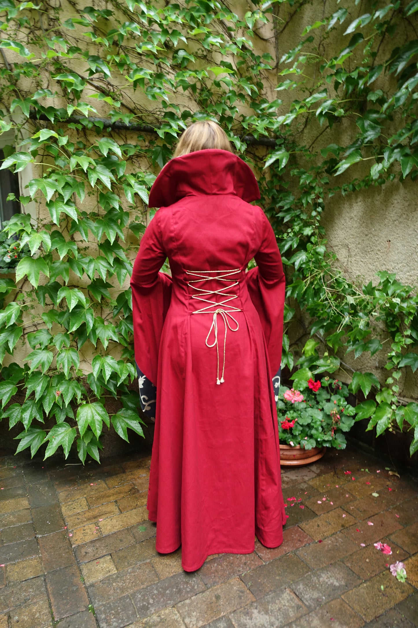 Blaudruck Greiz Kleid Barbara