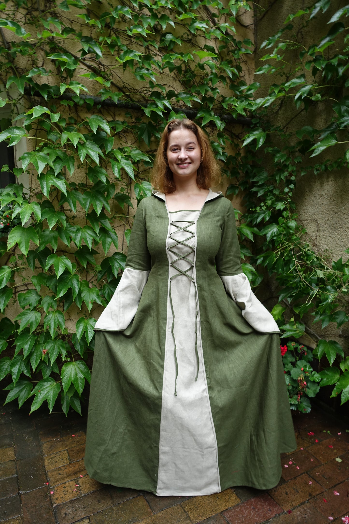 Blaudruck Greiz Kleid Maja