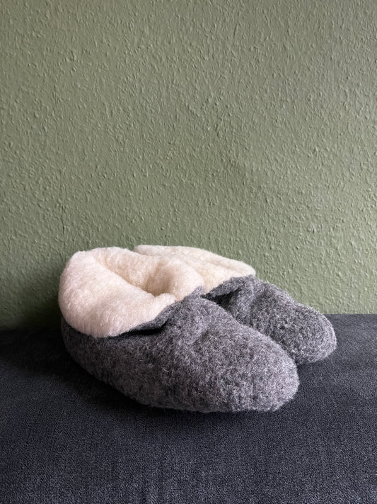 Blaudruck Greiz Hausschuhe