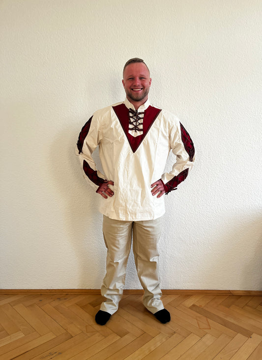 Blaudruck Greiz Hemd Hubert