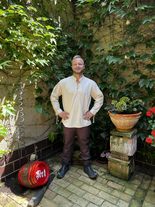 Hemd Jost Baumwolle natur 1