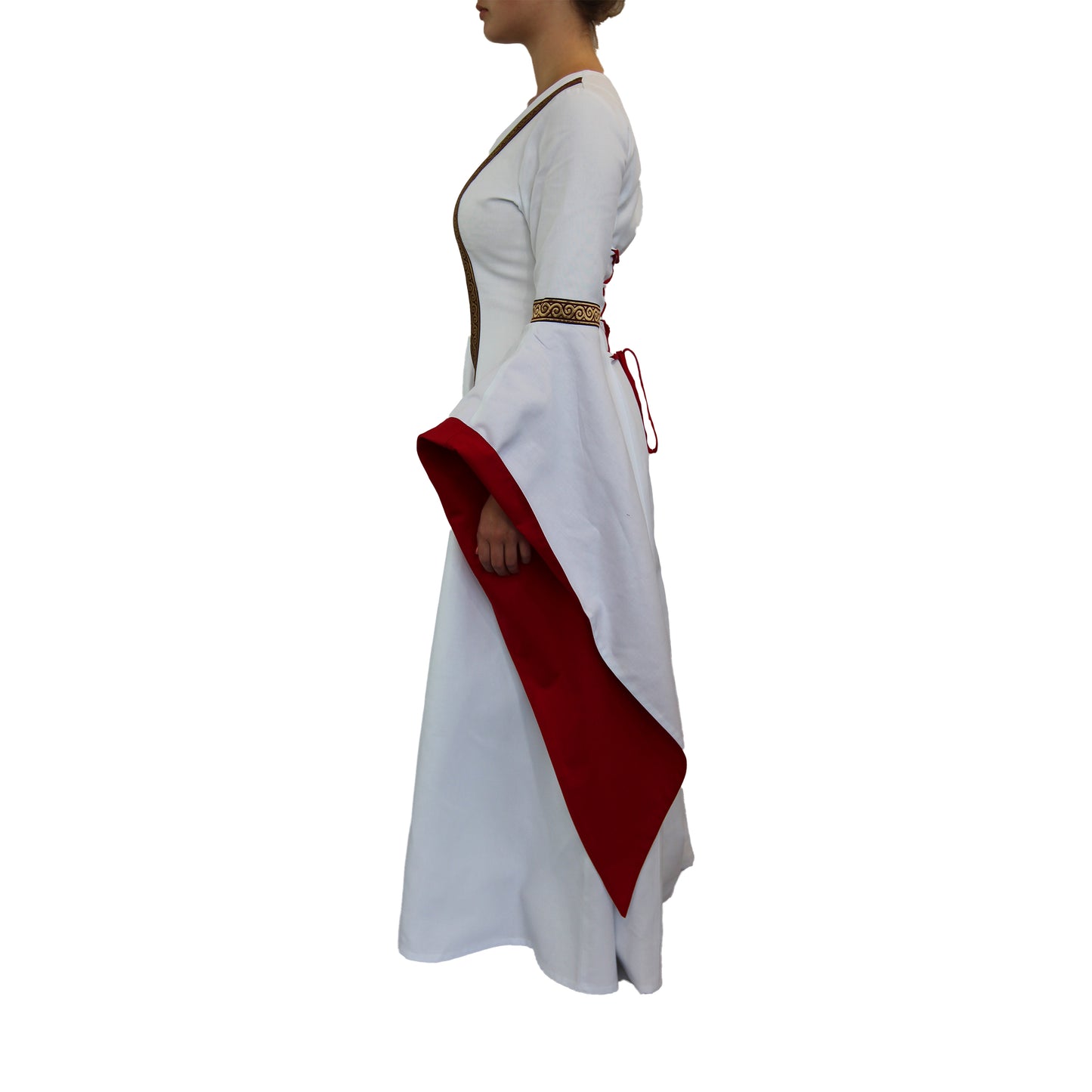 Blaudruck Greiz Hochzeitskleid Ruth