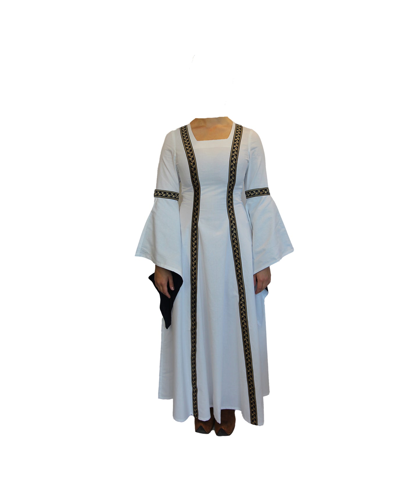 Blaudruck Greiz Hochzeitskleid Ruth