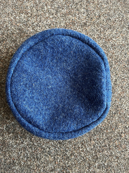 Blaudruck Greiz Kappe blau