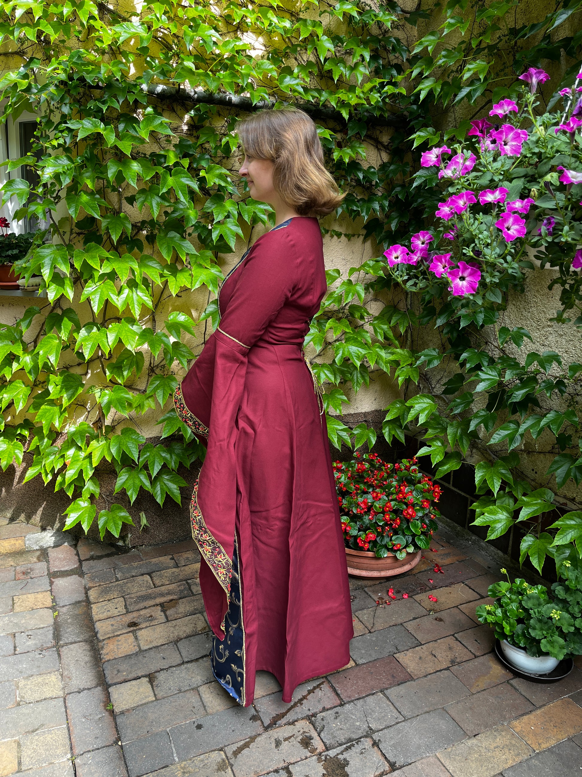 Blaudruck Greiz Kleid Diana