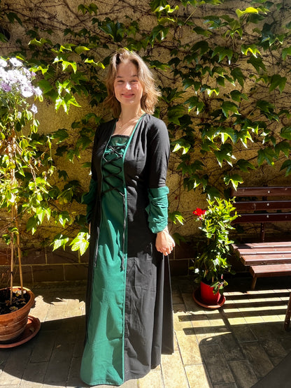 Blaudruck Greiz Kleid Alva
