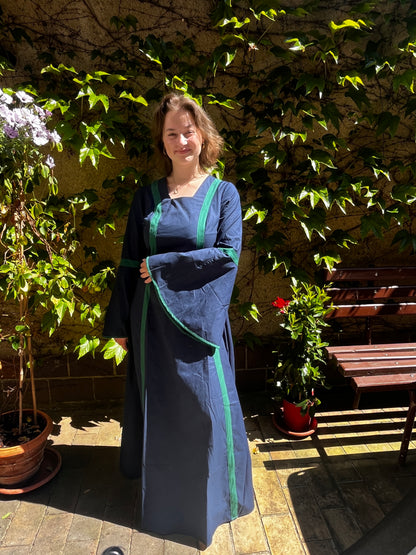 Blaudruck Greiz Kleid Florentine