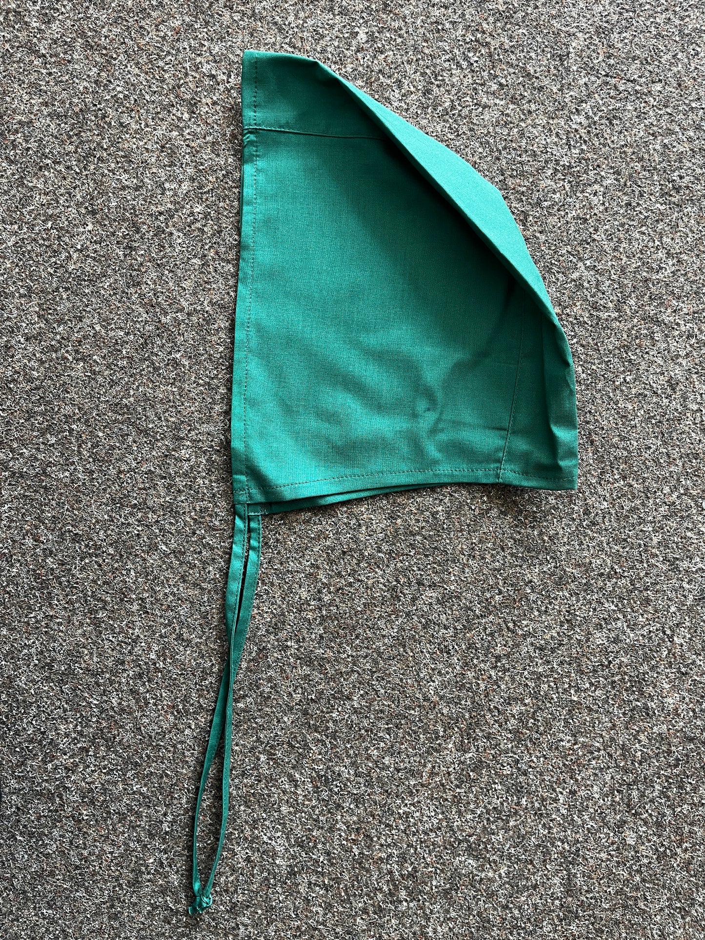 Blaudruck Greiz Bundhaube Baumwolle Grün