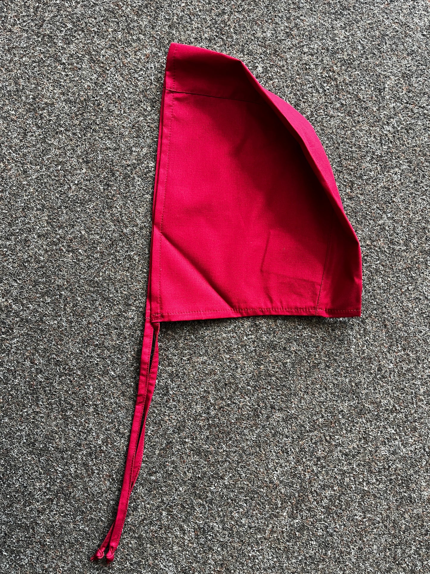 Blaudruck Greiz Bundhaube Baumwolle Rot
