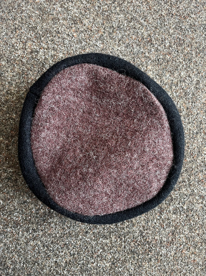 Blaudruck Greiz Kappe braun