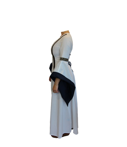Blaudruck Greiz Hochzeitskleid Ruth