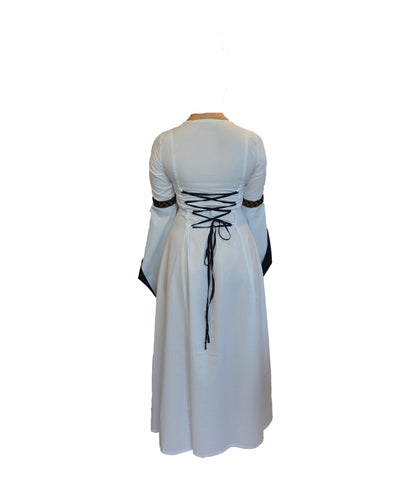 Blaudruck Greiz Hochzeitskleid Ruth